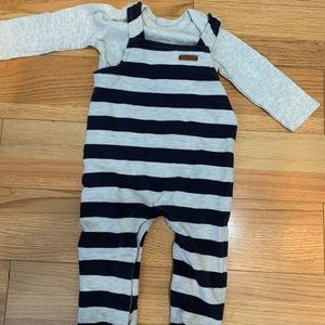 Mudpie cotton overall set